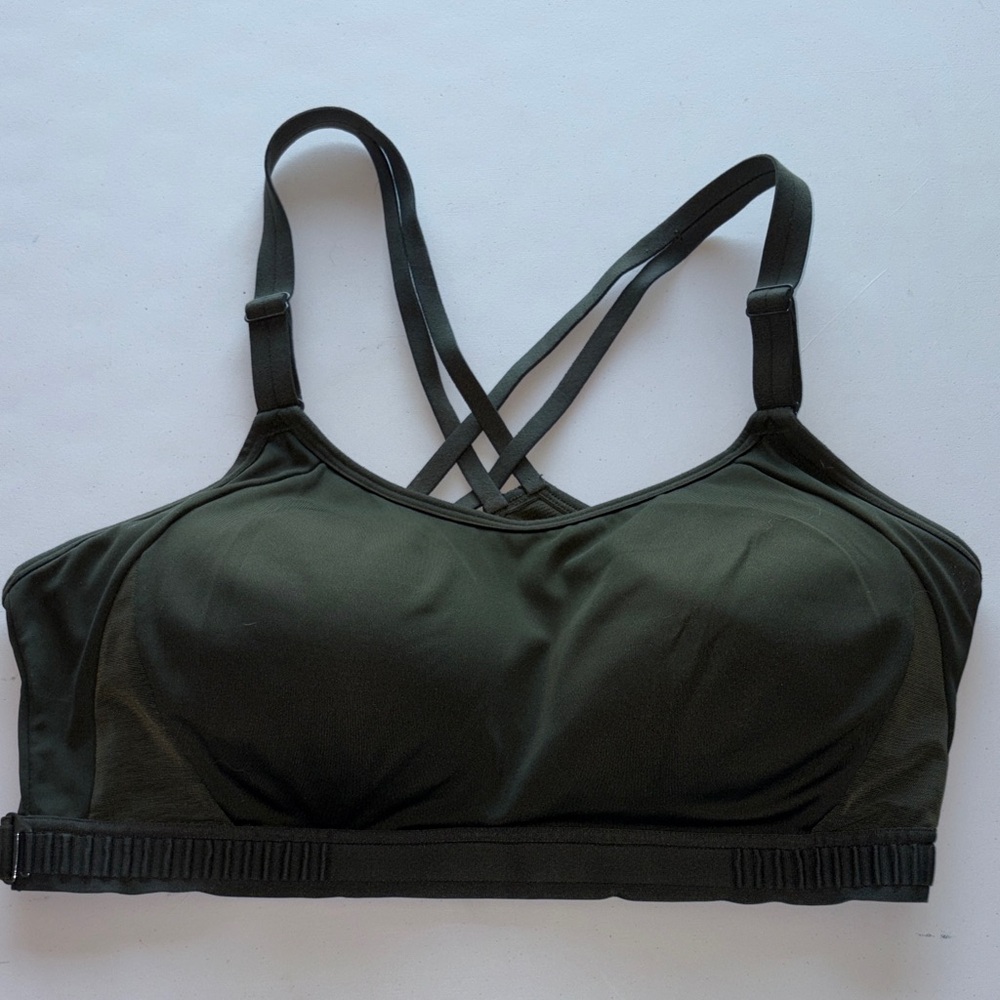 All in Motion Dark Green Sports Bra